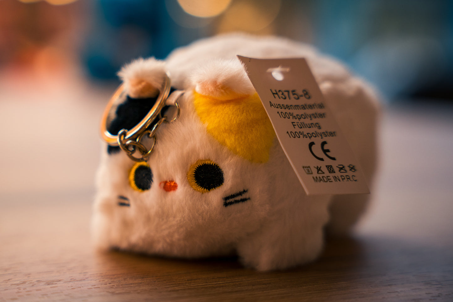 Schlüsselanhänger Katzenwürfel