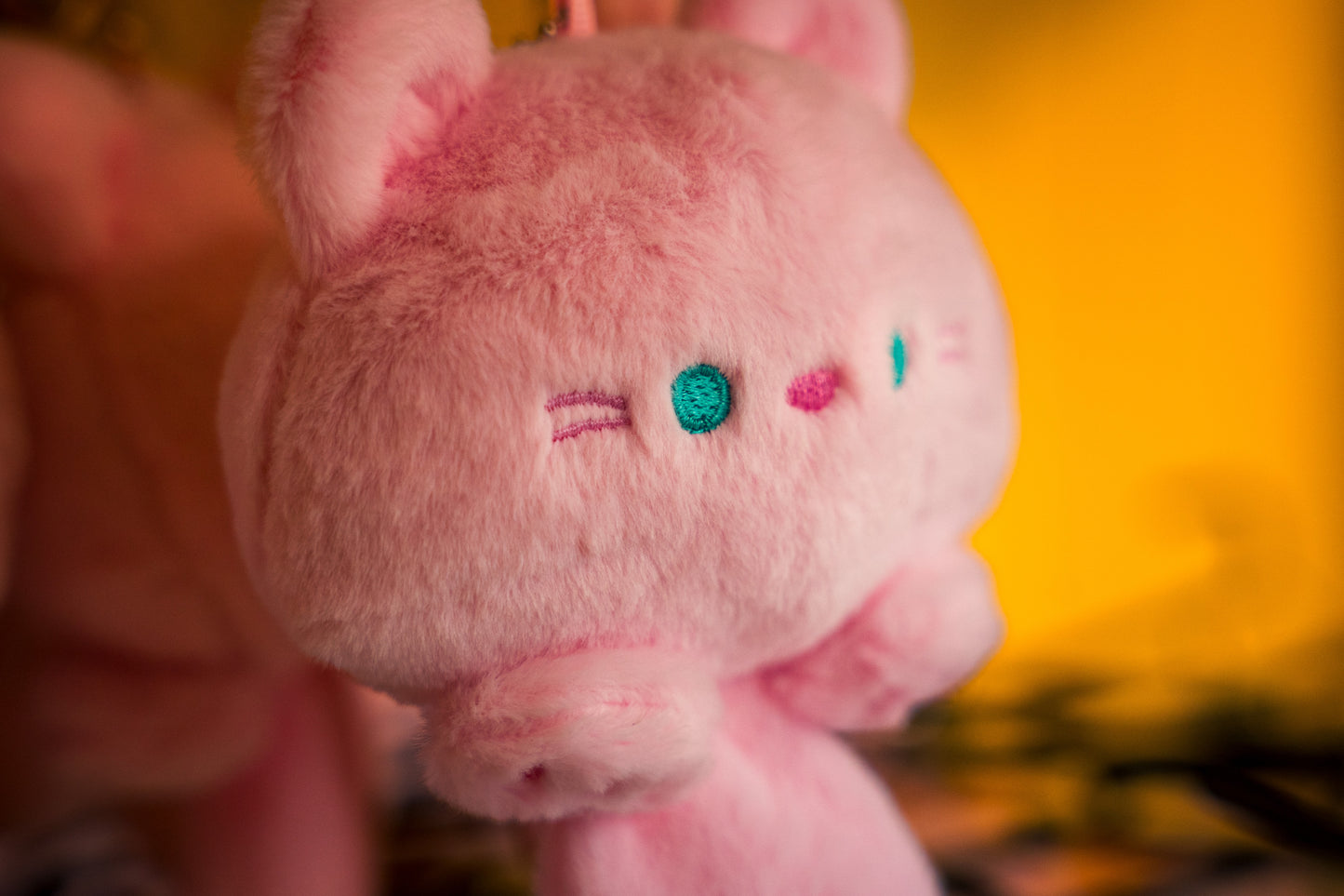 Schlüsselanhänger Katzen Quietsch