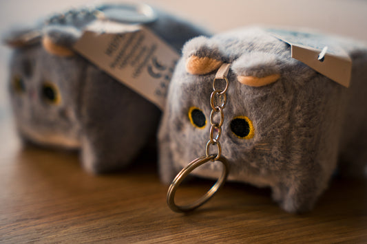 Schlüsselanhänger Katzenwürfel