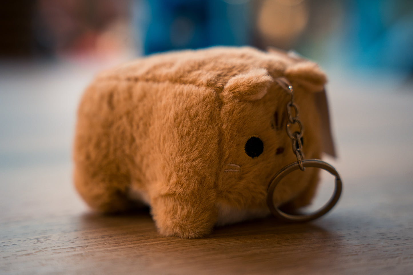 Schlüsselanhänger Katzenwürfel