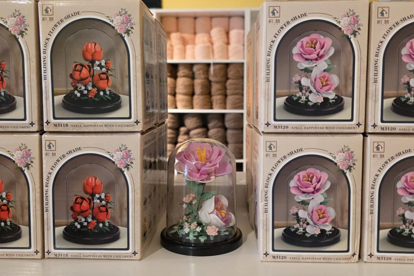 Klemmbausteinset Blumen