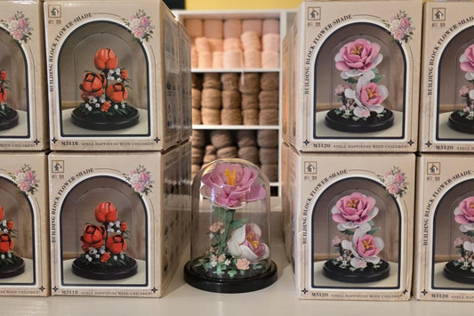 Klemmbausteinset Blumen