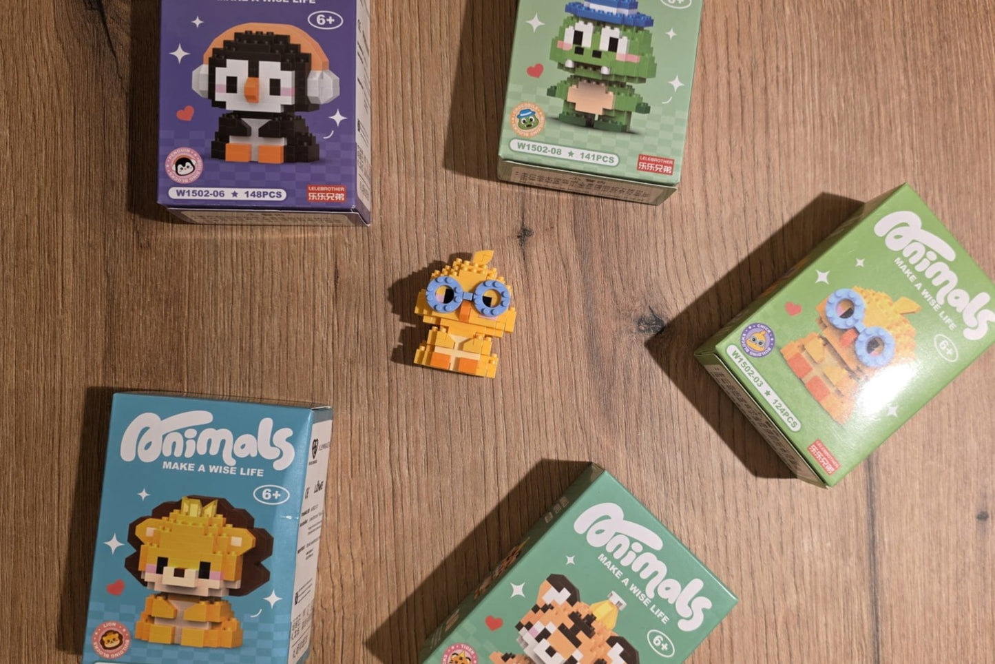 Klemmbausteinset Tiere